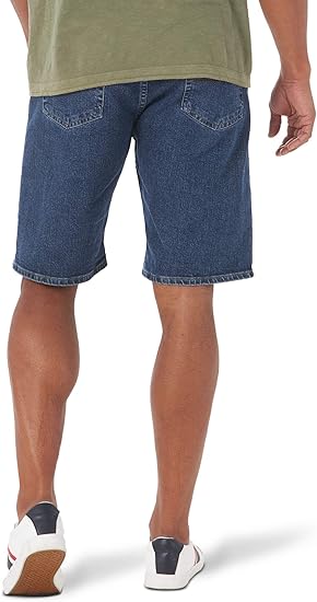Athletic-Fit Denim Shorts